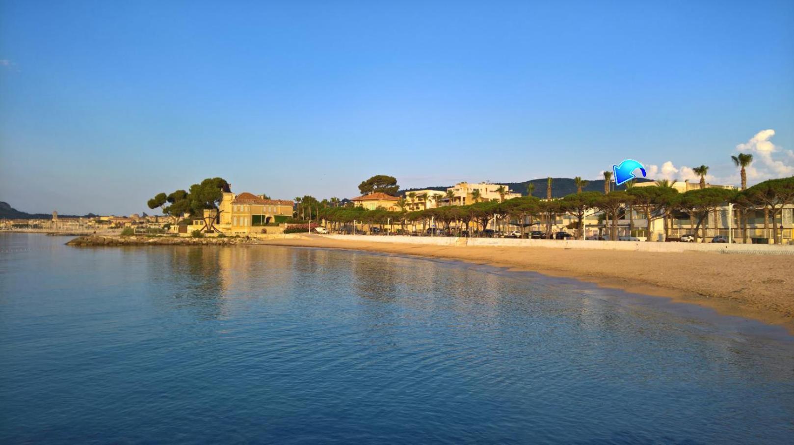 Logement Climatise Avec Jardin Et Parking Pour 2 Personnes En Bord De Plage La Ciotat Exterior photo