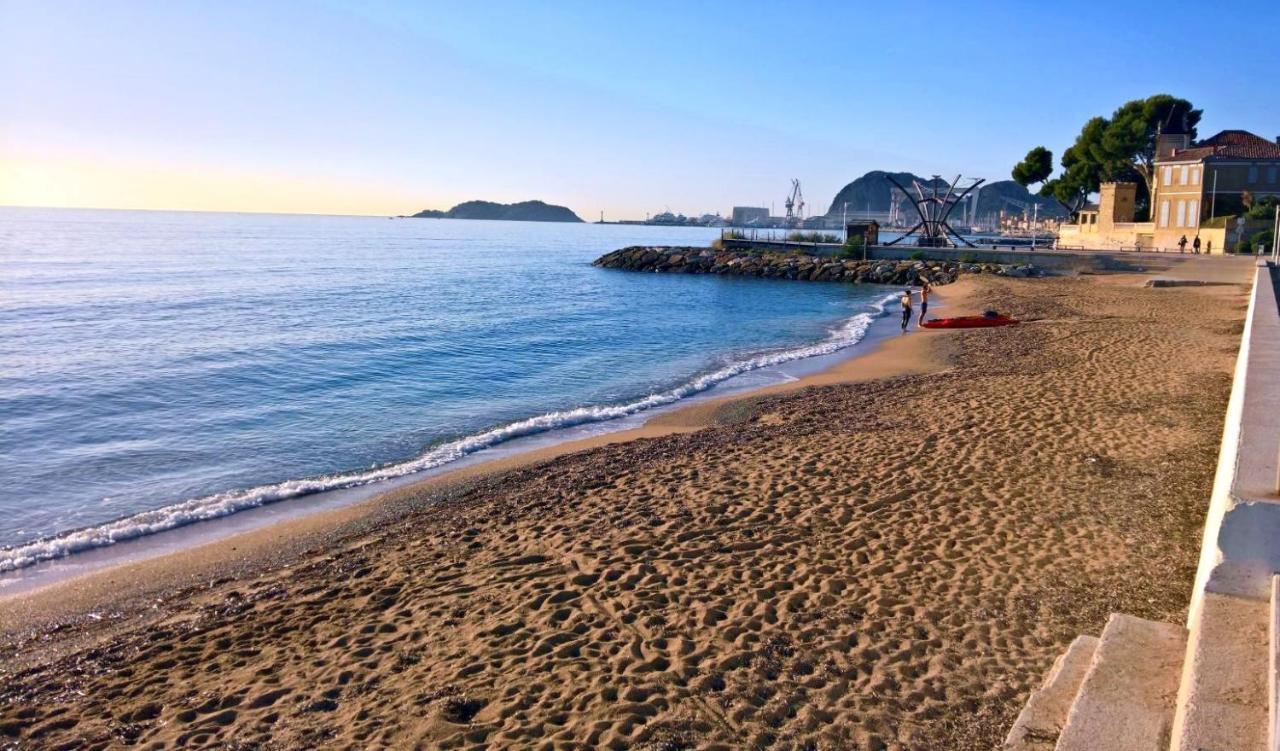 Logement Climatise Avec Jardin Et Parking Pour 2 Personnes En Bord De Plage La Ciotat Exterior photo